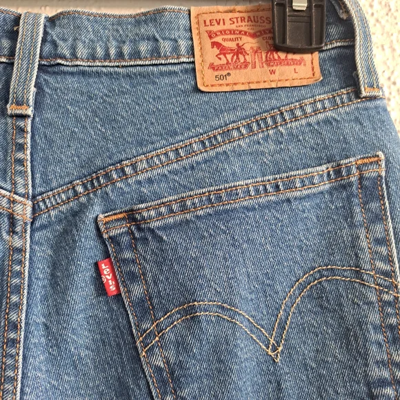 😃LEVIS 501 DENIM JEANS - Picture 4 of 7